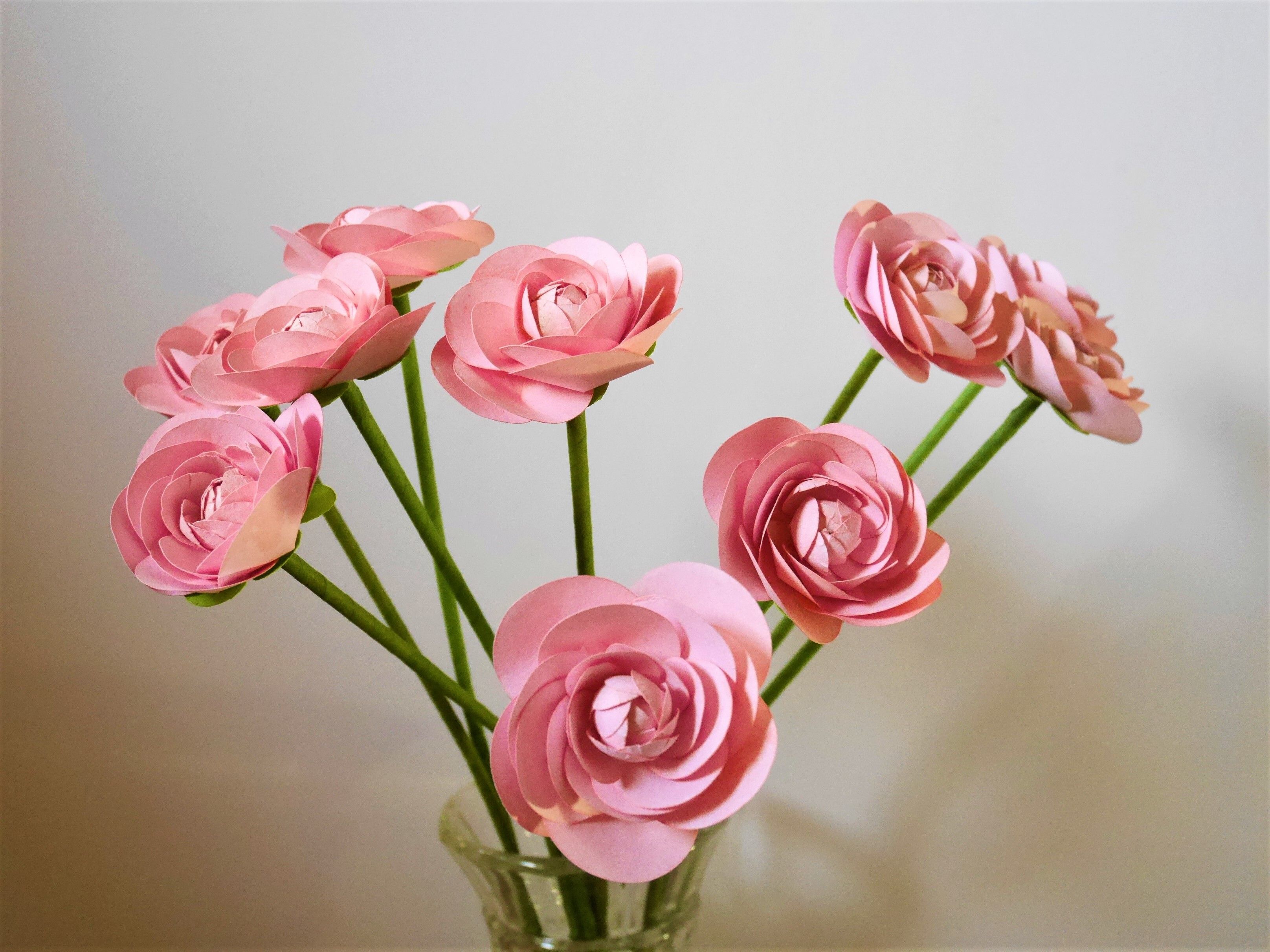 Stunning Easy Ranunculus Flower Craft Template
