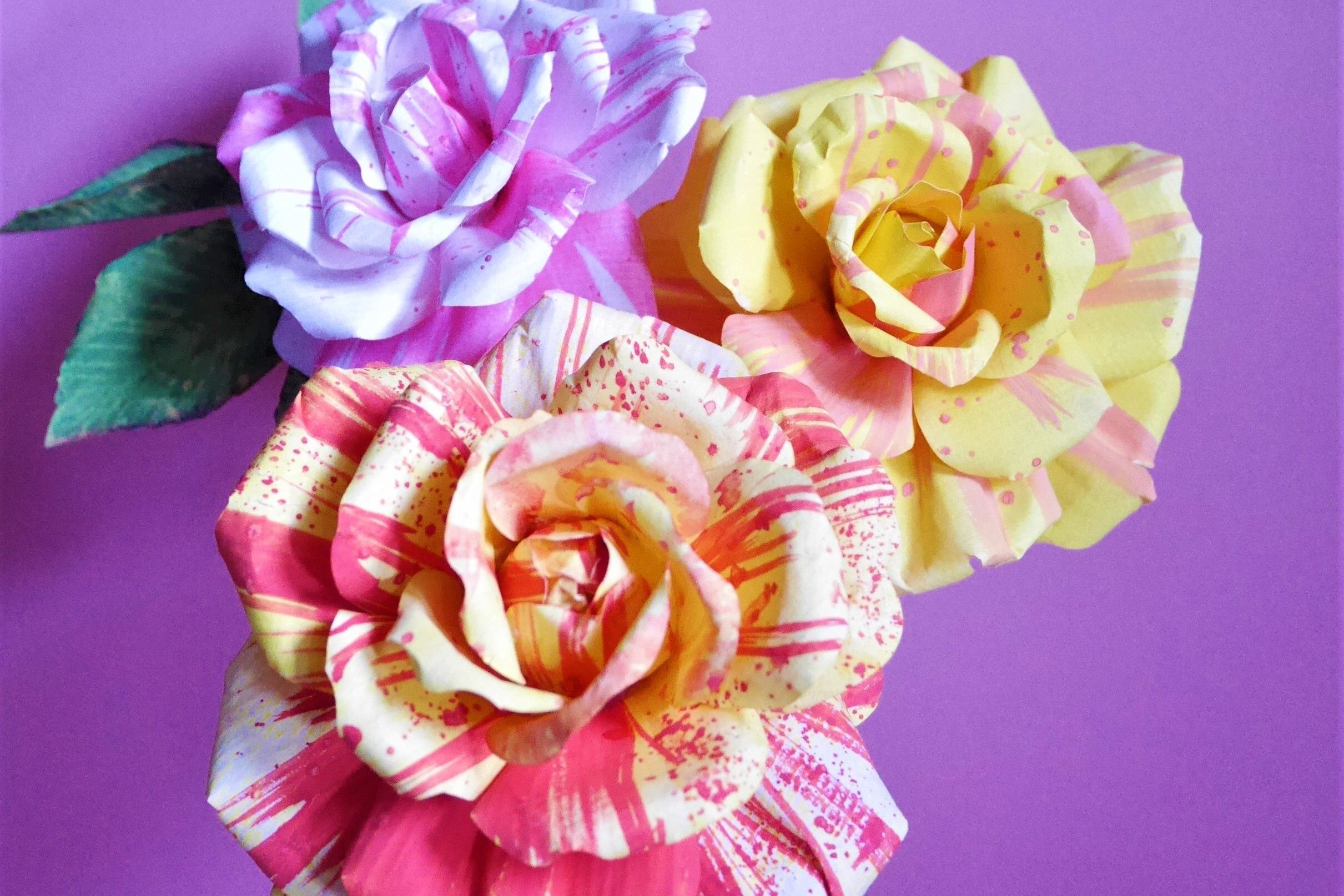 Stunning Classic Hybrid Tea Rose Flower Design
